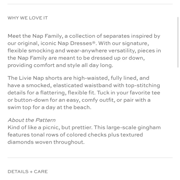 Hill House Livie Nap Shorts - Picture 6 of 8